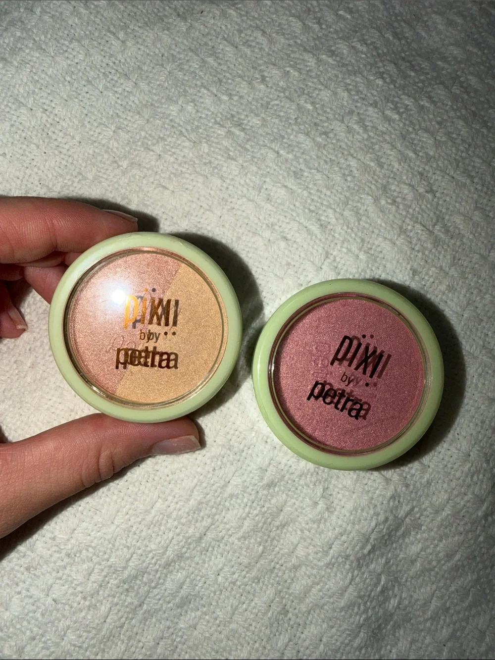 Blush & Highlighter Duo - Peach & Rose